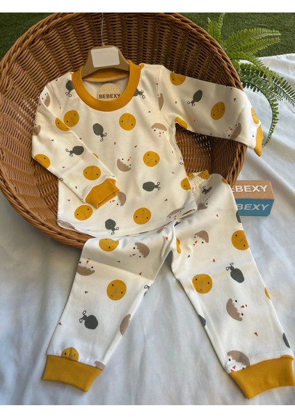 Havuç Burunlu Pijama Takımı