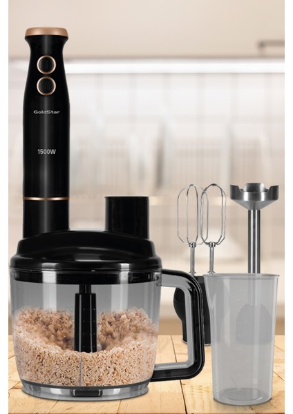 Çok Fonksiyonlu Mutfak Robotu, Şık Siyah Tasarım, Pratik Kullanım, Yüksek Performans indirimleri