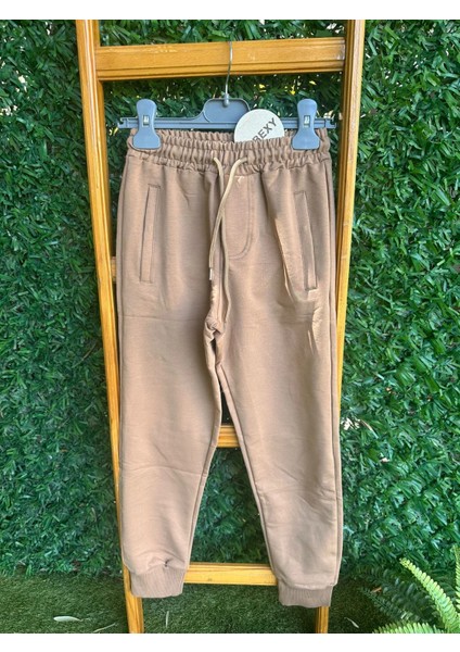 Düz Eşofman Fermuarlı Altı Camel Rengi fiyatları