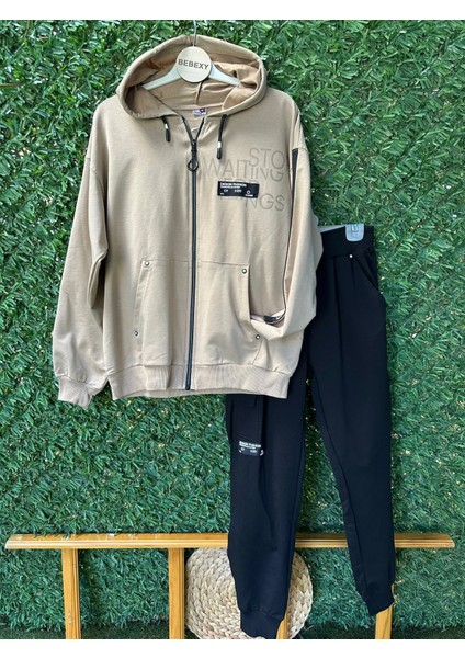 Desıgn Fashıon Baskılı Erkek Eşofman Takımı