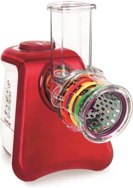 Kırmızı Turbo Fonksiyonlu 200W Doğrayıcı, Pratik ve Hızlı Kullanım