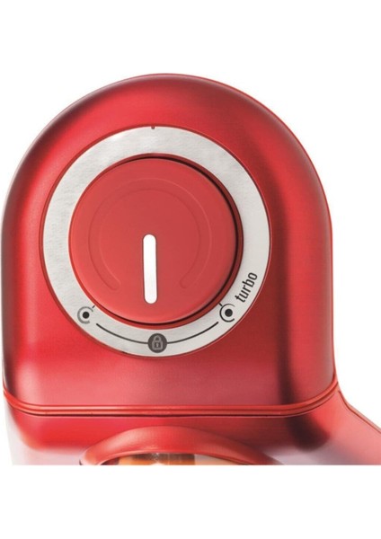 Kırmızı Turbo Fonksiyonlu 200W Doğrayıcı, Pratik ve Hızlı Kullanım