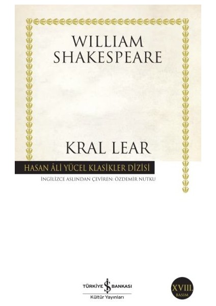 Kral Lear - Hasan Ali Yücel Klasikleri