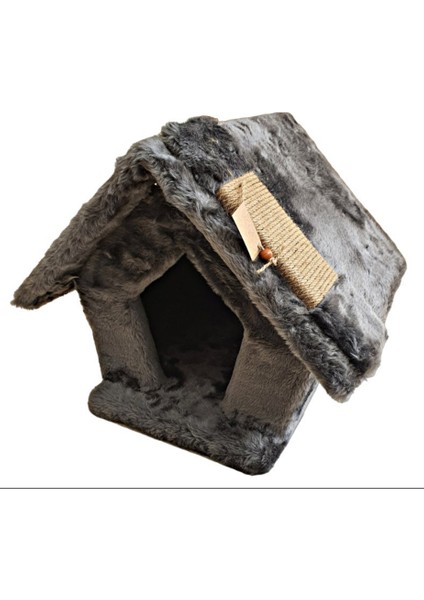 Vega Kedi Evi – Antrasit (Tırmalama Tahtalı)