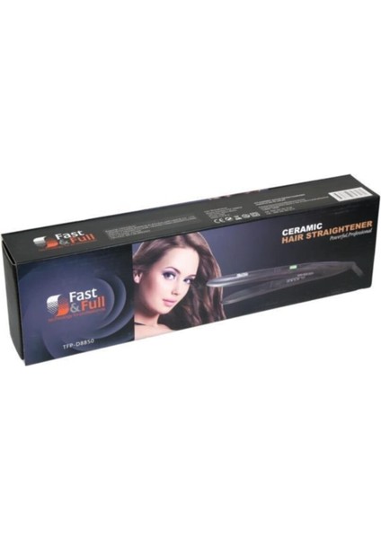 Düzenli ve Parlak Saçlar Için Hızlı ve Etkili Saç Düzleştirici, Siyah Renk fırsatları