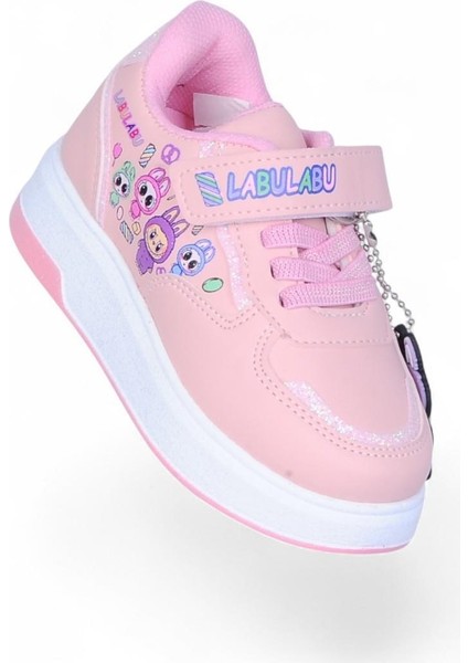 4011 Pudra Kız Çocuk Sneaker Spor Ayakkabı