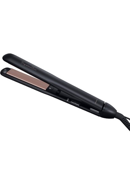 Saç Düzleştirici, Siyah, Kolay Kullanım, Parlak ve Pürüzsüz Görünüm