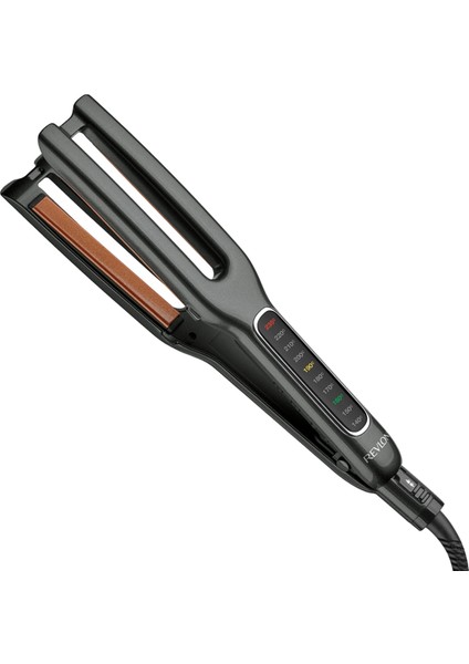 Çift Plakalı Saç Düzleştirici Siyah, Şık ve Kullanışlı Tasarım