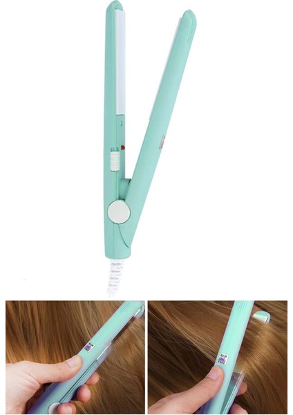 Mini Taşınabilir Saç Düzleştirici, Seyahat ve Çanta Kullanımı Için Ideal, Pratik ve Şık indirimleri