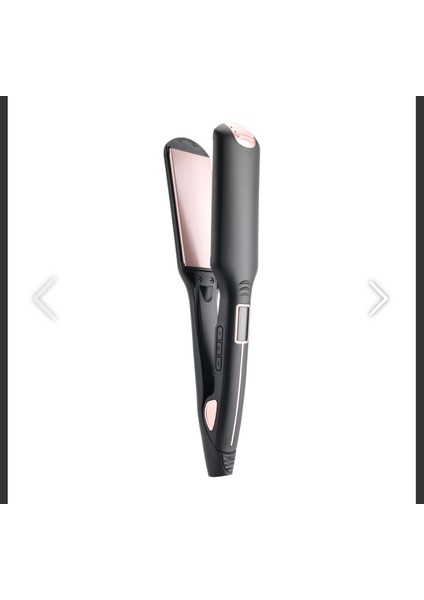 Dijital Saç Düzleştirici Siyah, Pratik ve Şık Saç Şekillendirme Cihazı