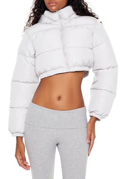 Crop Şişme Mont modelleri