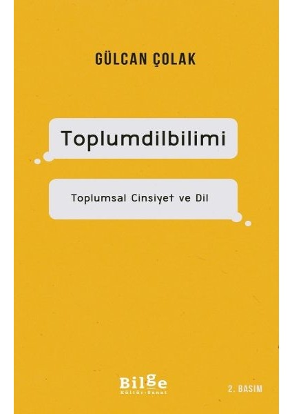 Toplumdilbilimi - Toplumsal Cinsiyet ve Dil