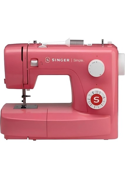 Pembe Ev Tipi Dikiş Makinesi, Kolay Kullanım, Çok Fonksiyonlu, Dayanıklı