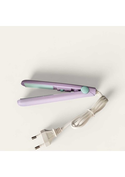 Mini Taşınabilir Saç Düzleştirici, Mor Renk, Pratik ve Şık Tasarım fiyatları