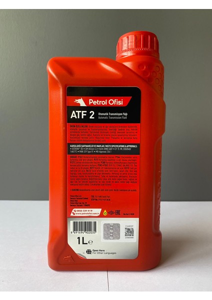 Atf-2 Kırmızı Renk Atf Direksiyon Yağı (06/2025 Üretim) modelleri