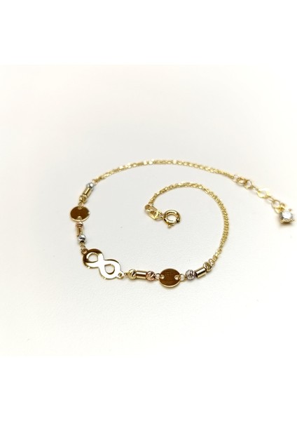 Pul Sonsuzluk Dorika Toplu Bileklik Künye 14 Ayar Altın Hd Videolu modelleri