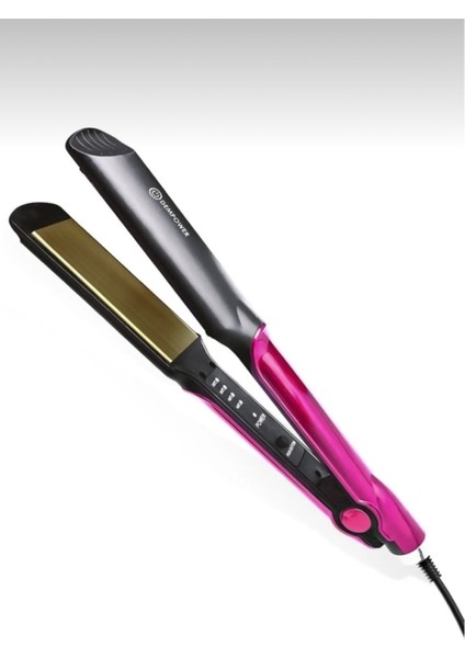 Seramik Kaplı Pembe Saç Düzeltici, Şık ve Hafif Tasarım