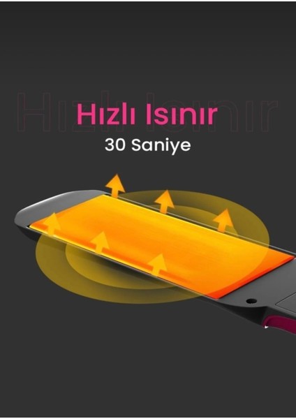 Seramik Kaplı Pembe Saç Düzeltici, Şık ve Hafif Tasarım fırsatları