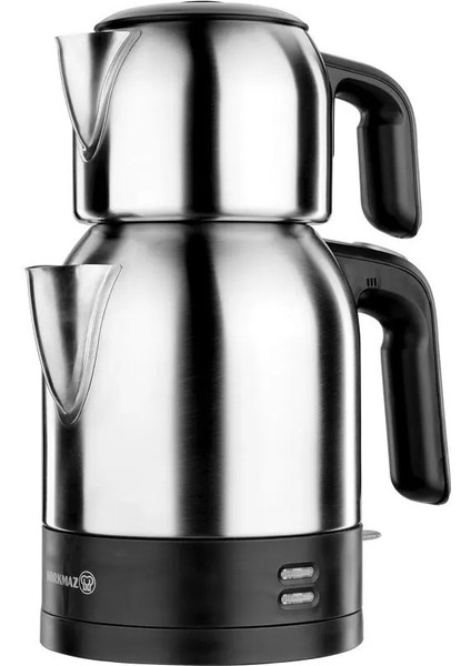 Şık Siyah Mat Elektrikli Çaydanlık 1.8 Lt, Dayanıklı ve Kullanışlı Tasarım