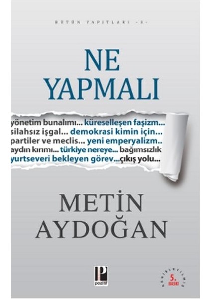 Ne Yapmalı