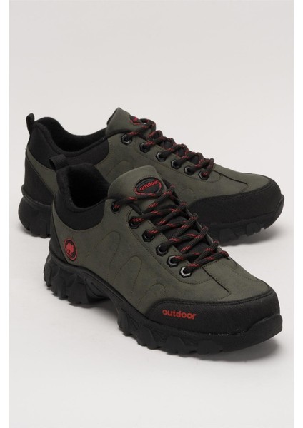 Soğuk Geçirmez Unisex Outdoor Trekking Bot Ayakkabı HAKİ