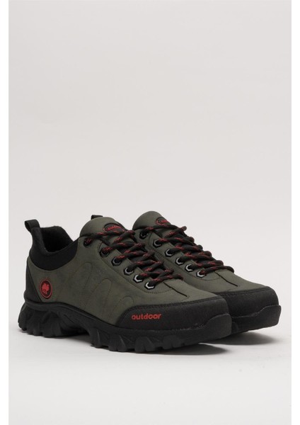 Soğuk Geçirmez Unisex Outdoor Trekking Bot Ayakkabı HAKİ