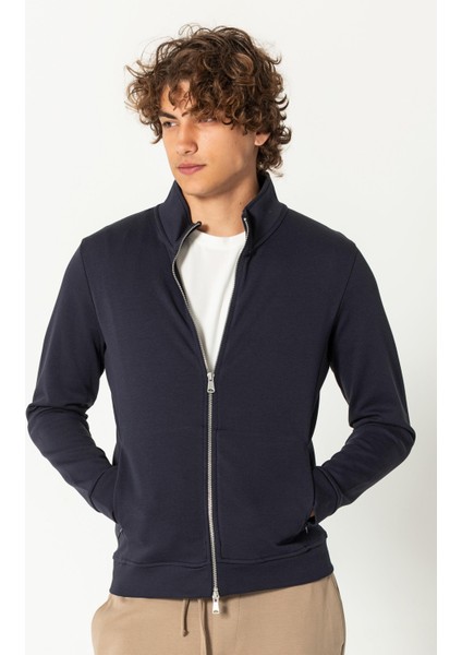 Erkek Modern Tasarım Teknolojik Kumaş Süper Yumuşak Çift Fermuar Açılır Detaylı Ince Mont fırsatları