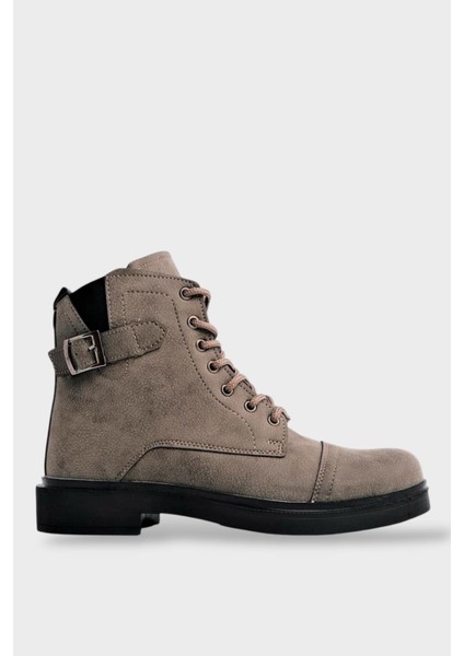 Erkek Fermuarlı Bağcıklı Tokalı Bot VİZON indirimleri