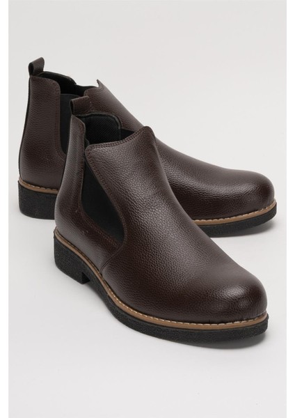 Bilekte Klasik Erkek Chelsea Bot KAHVERENGİ