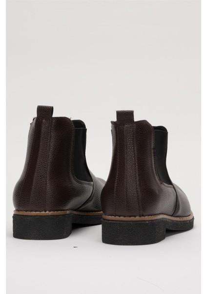 Bilekte Klasik Erkek Chelsea Bot KAHVERENGİ