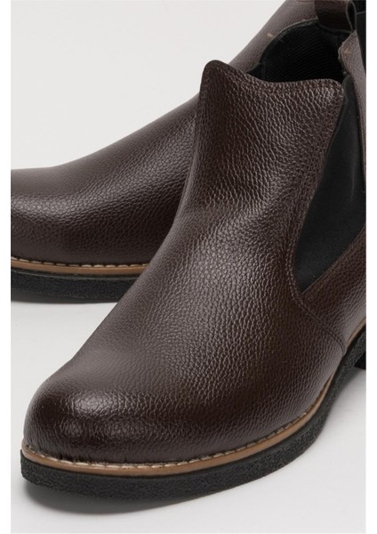 Bilekte Klasik Erkek Chelsea Bot KAHVERENGİ