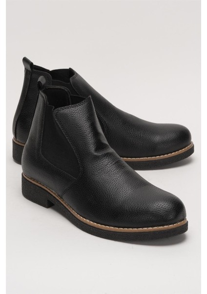 Bilekte Klasik Erkek Chelsea Bot Siyah