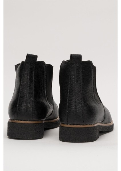 Bilekte Klasik Erkek Chelsea Bot Siyah