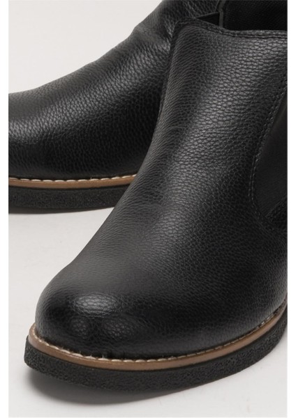 Bilekte Klasik Erkek Chelsea Bot Siyah