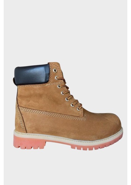 Hakiki Deri Nubuk Erkek Bot TARÇIN