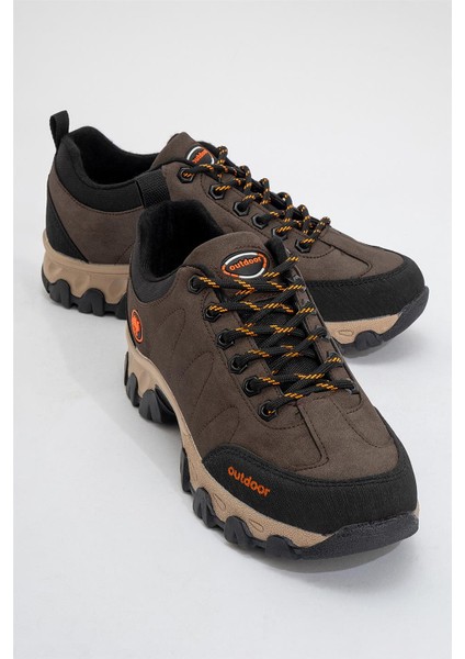 Soğuk Geçirmez Unisex Outdoor Trekking Bot Ayakkabı KAHVERENGİ