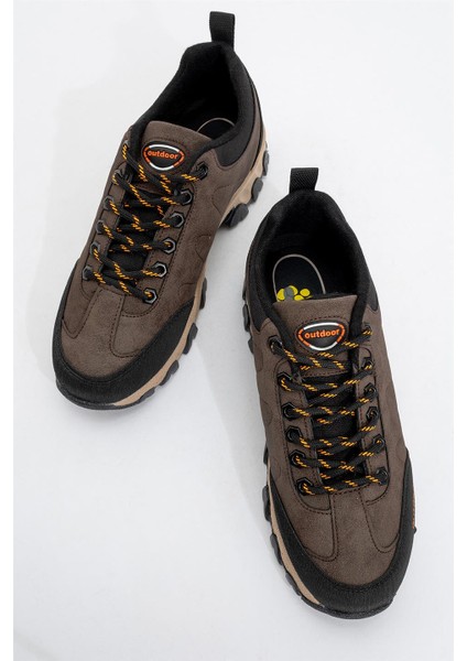 Soğuk Geçirmez Unisex Outdoor Trekking Bot Ayakkabı KAHVERENGİ