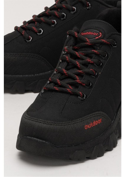 Soğuk Geçirmez Unisex Outdoor Trekking Bot Ayakkabı SİYAH