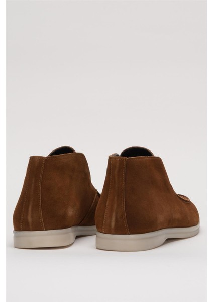 Hakiki Deri Kısa Klasik Erkek Bot TABA