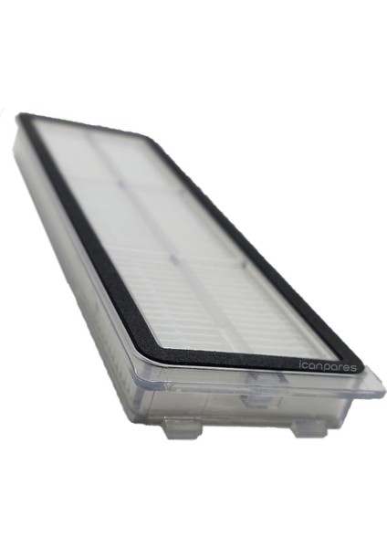 Xiaomi Uyumlu Mi Robot Vakum 2 Pro + Robot Süpürge Hepa Filtre ve Yan Fırça 2 Adet