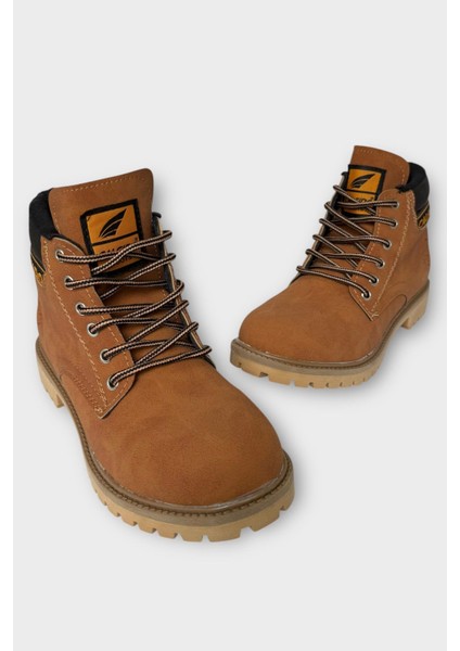 Unisex Kışlık Soğuk Geçirmez Kaydırmaz Taban Günlük Bağcıklı Bot Tarçın modelleri