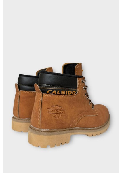 Unisex Kışlık Soğuk Geçirmez Kaydırmaz Taban Günlük Bağcıklı Bot Tarçın indirimleri