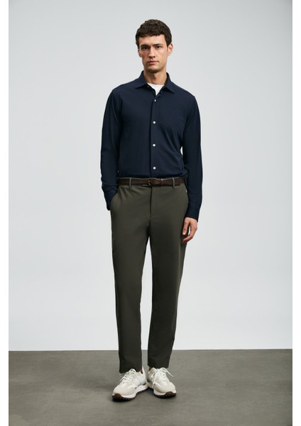 Carl Erkek Gömlek 112010668,LACIVERT,L