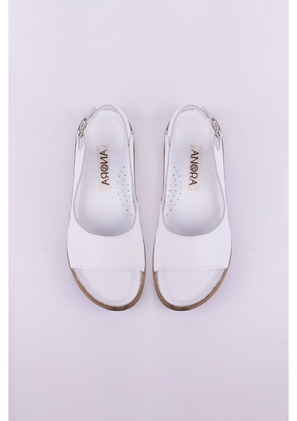 Hakiki Deri Kadın Sandalet 25KHMS306 fırsatları