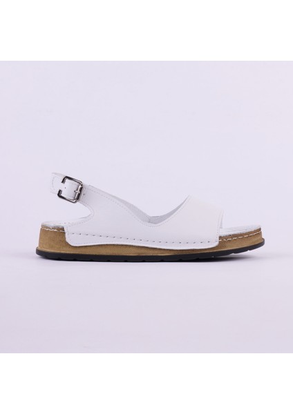 Hakiki Deri Kadın Sandalet 25KHMS306 indirimleri