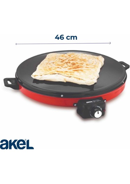 Kırmızı Katmer Sacı AT610, Dayanıklı ve Şık Mutfak Gereci fiyatları