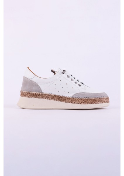 Hakiki Deri Kadın Spor Ayakkabı 25KHMSZ364