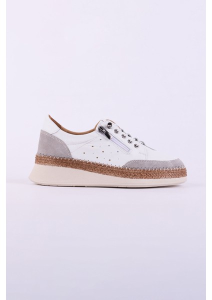 Hakiki Deri Kadın Spor Ayakkabı 25KHMSZ364 fiyatları