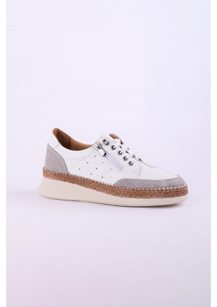 Hakiki Deri Kadın Spor Ayakkabı 25KHMSZ364 modelleri