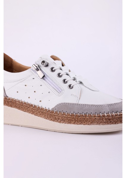 Hakiki Deri Kadın Spor Ayakkabı 25KHMSZ364 fırsatları